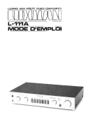 Luxman L-111-A-Owners-Manual 